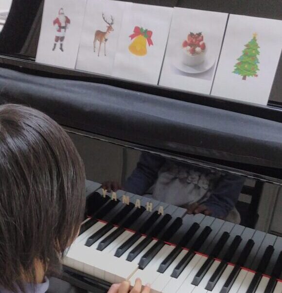 クリスマス　絵カード